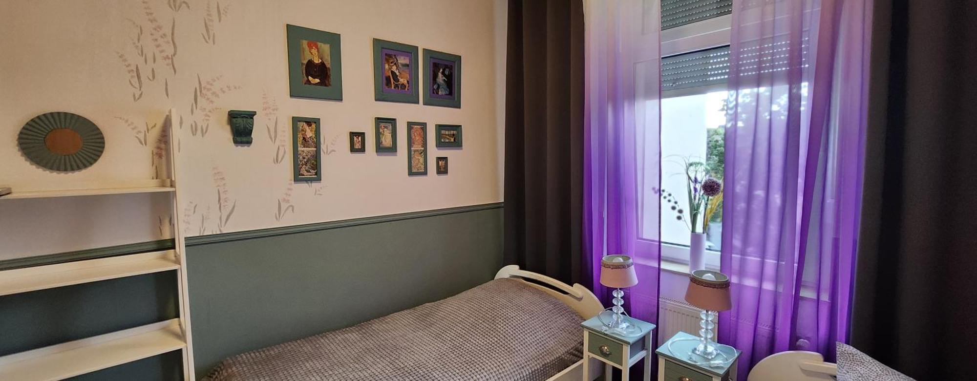 Elena Flat Lavendel Duisburg Zentrum Bagian luar foto