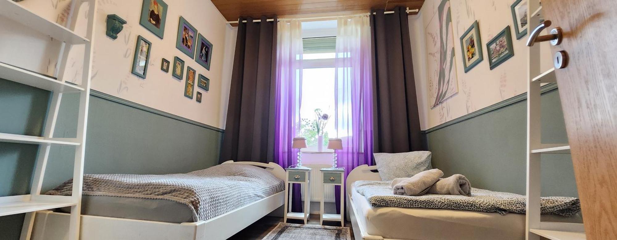 Elena Flat Lavendel Duisburg Zentrum Bagian luar foto